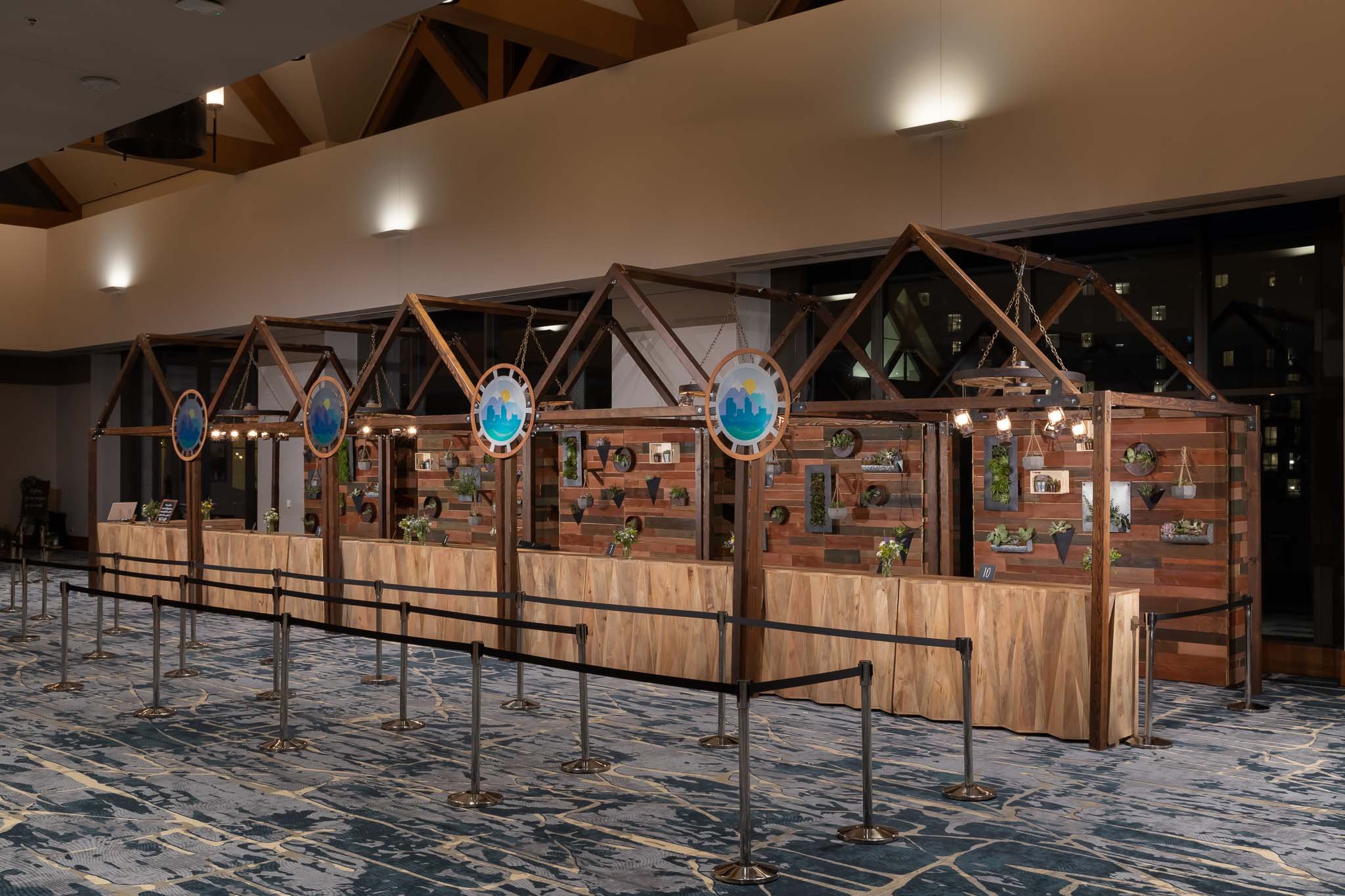 Photo of Custom Event Decor Registration Area in Denver, CO